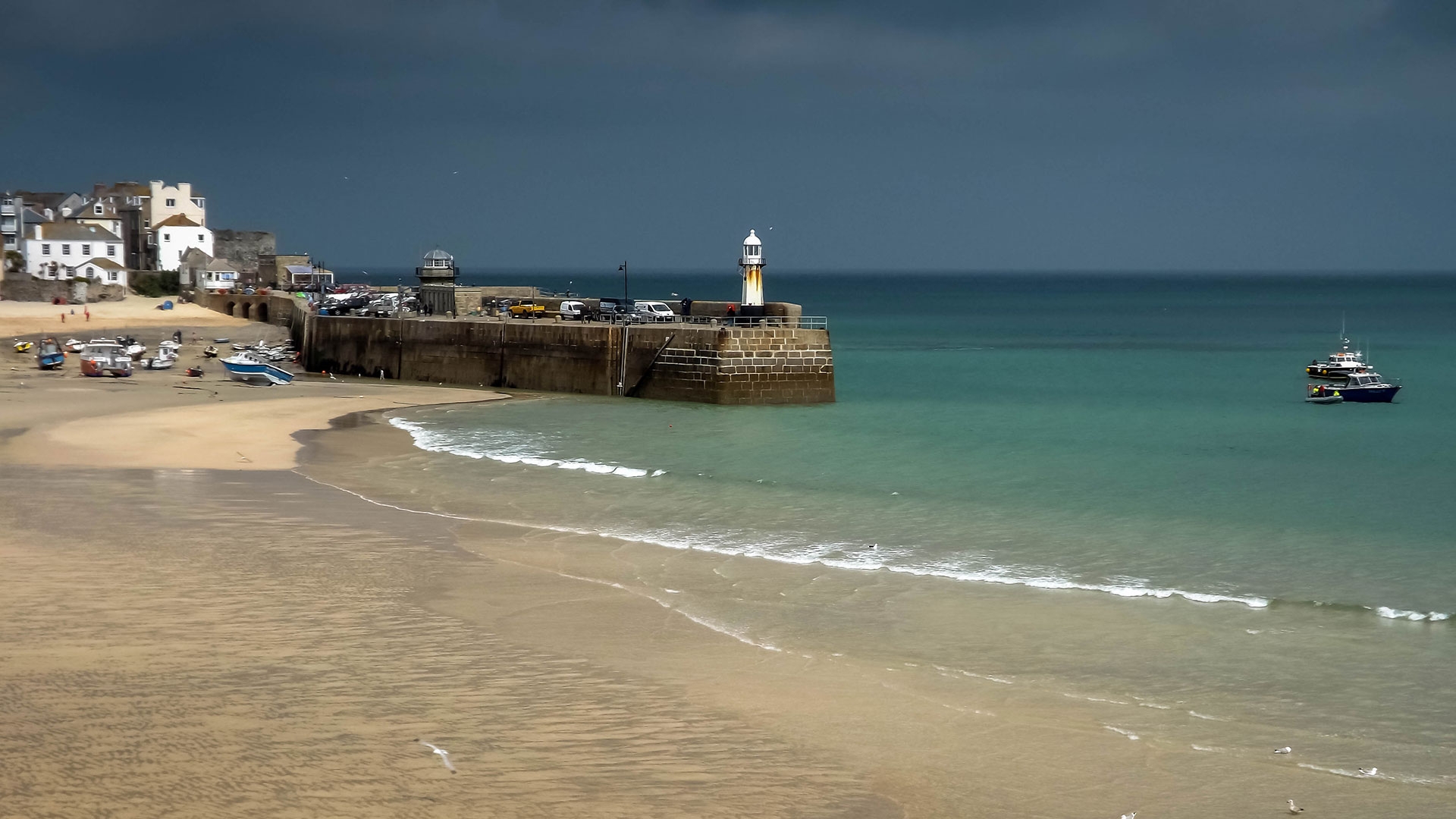 Flooding at the Engine House in St Ives